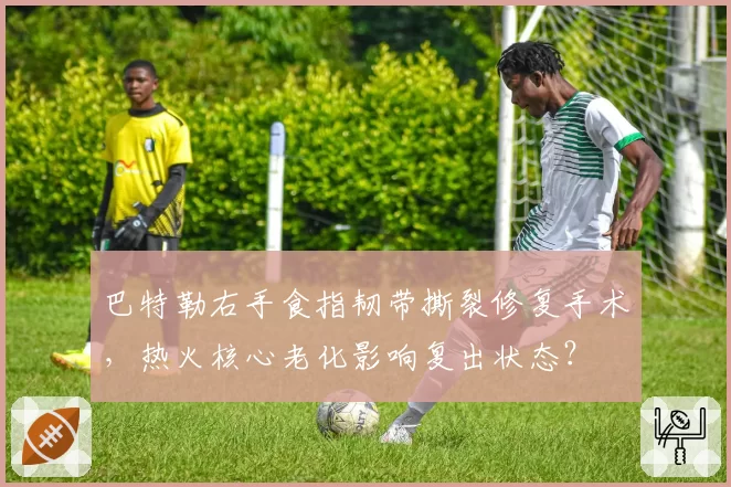 巴特勒右手食指韧带撕裂修复手术,热火核心老化影响复出状态?